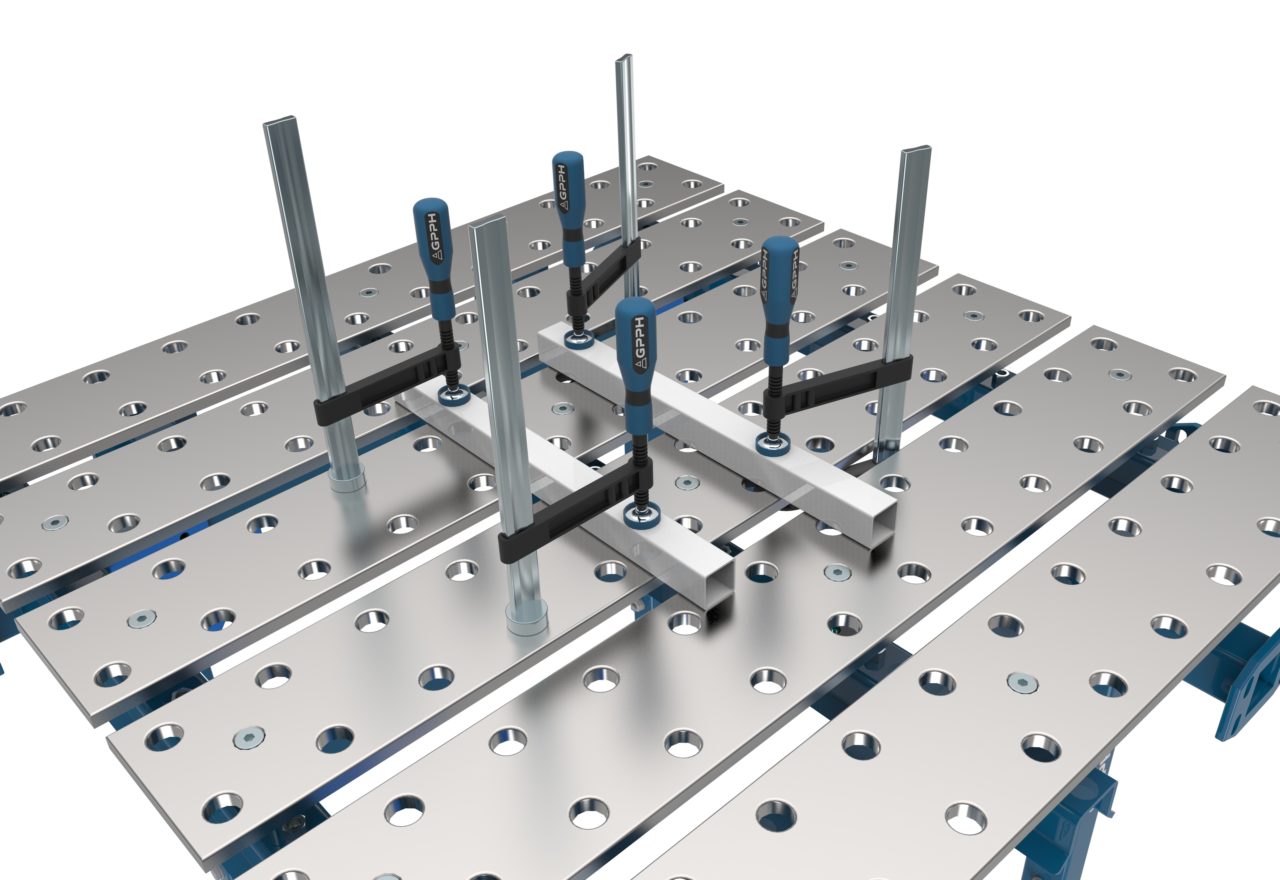 Table De Bridage Et De Soudage Modulable Hemmis