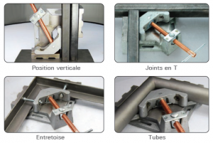 étau de montage 2 axes