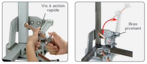 étau de montage 3 axes exemples