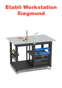 établi workstation siegmund page présentation