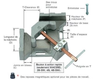 descriptif etau de montage 2 axes