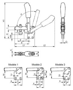dessin technique sauterelle noire mesure optique amf 6802B