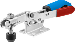 sauterelle horizontale avec verrouillage de sécurité poignée bleue amf 6830SE