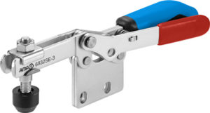 sauterelle horizontale avec verrouillage de sécurité poignée bleue amf 6832SE