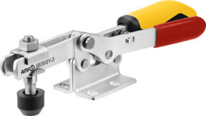 sauterelle horizontale avec verrouillage de sécurité poignée jaune amf 6830SY