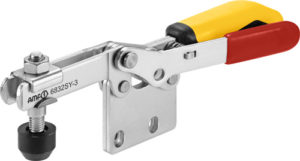 sauterelle horizontale avec verrouillage de sécurité poignée jaune amf 6832SY
