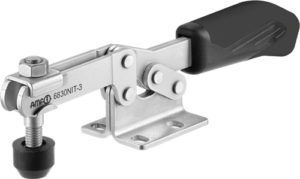 sauterelle horizontale inox poignée noire amf 6830NIT