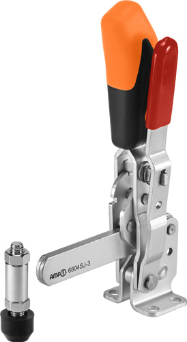 sauterelle verticale avec verrouillage de sécurité poignée orange amf 6804SJ