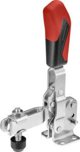 sauterelle verticale inox poignée rouge amf 6800NI
