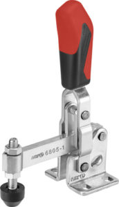 sauterelle verticale poignée rouge amf 6805