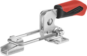 sauterelle à crochet inox poignée rouge amf 6848HNI