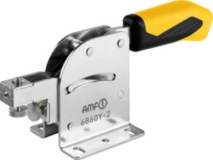 sauterelle à tige coulissante bride combinée poignée jaune amf 6860Y