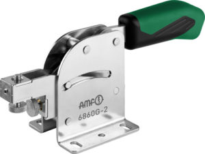 sauterelle à tige coulissante bride combinée poignée verte amf 6860G