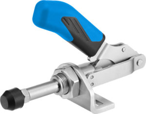 sauterelle à tige coulissante inox poignée bleue amf 6841NIE