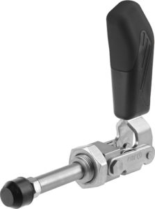 sauterelle à tige coulissante inox poignée noire amf 6844NIT