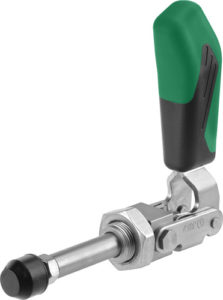 sauterelle à tige coulissante inox poignée verte amf 6844NIG