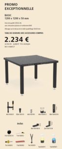 promotion table de bridage et de soudage siegmund