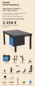 promotion table de bridage et de soudage siegmund