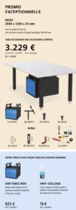 promotion table de bridage et soudage basic s28 siegmund