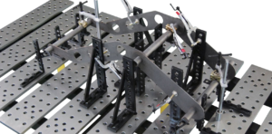 Accessoires tracteur sur table avec fentes buildpro