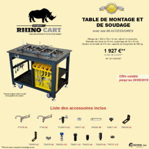 promotion Rhino Cart 3eme trimestre