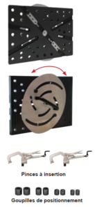 plaque de bridage buildpro contenu