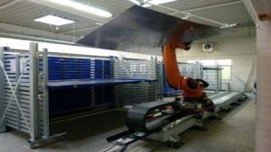 robot sur tour de stockage automatique Shiftmaster