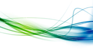 Green blue swoosh abstract lines background