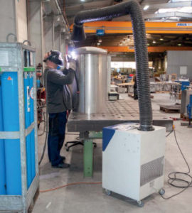 filtration de fumée mobile filtoo teka