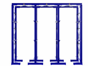 magasin stockage bobine charge lourde coilstore vide