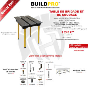promotion buildpro fentes 560