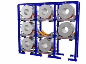 tour stockage bobine coilstore charge lourde storemaster