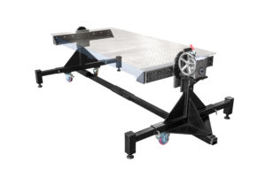 Système rotatif pour table de bridage et de soudage