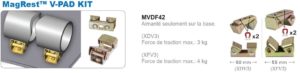 aimant v-pad kit strong hand tools