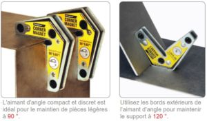 application aimant d'angle strong hand tools