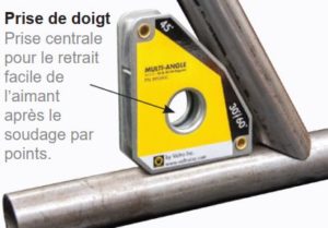 application aimant de soudage standard strong hand tools