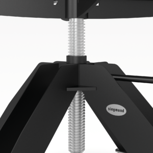 réglage hauteur table rotative siegmund