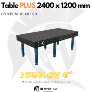 Table PLUS 2400 x 1200 mm