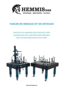 couverture catalogue table de bridage et soudage 2021 gpph