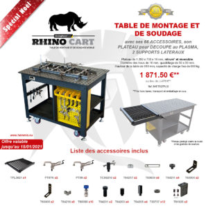 promotion Rhino Cart all package Noël 2020