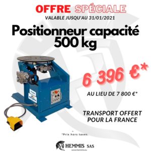 Offre spéciale positionneur de soudage500 kg (1)