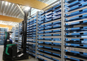 systeme de stockage de tole à cassettes boeckelt tower
