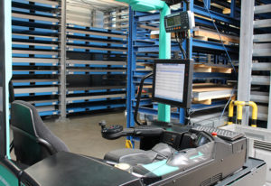 logiciel de gestion des entrepôts de terminaux de chariots élévateurs à fourche