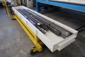 stockage de barres plates
