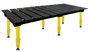 table fente 2560-1250 pied réglable buildpro