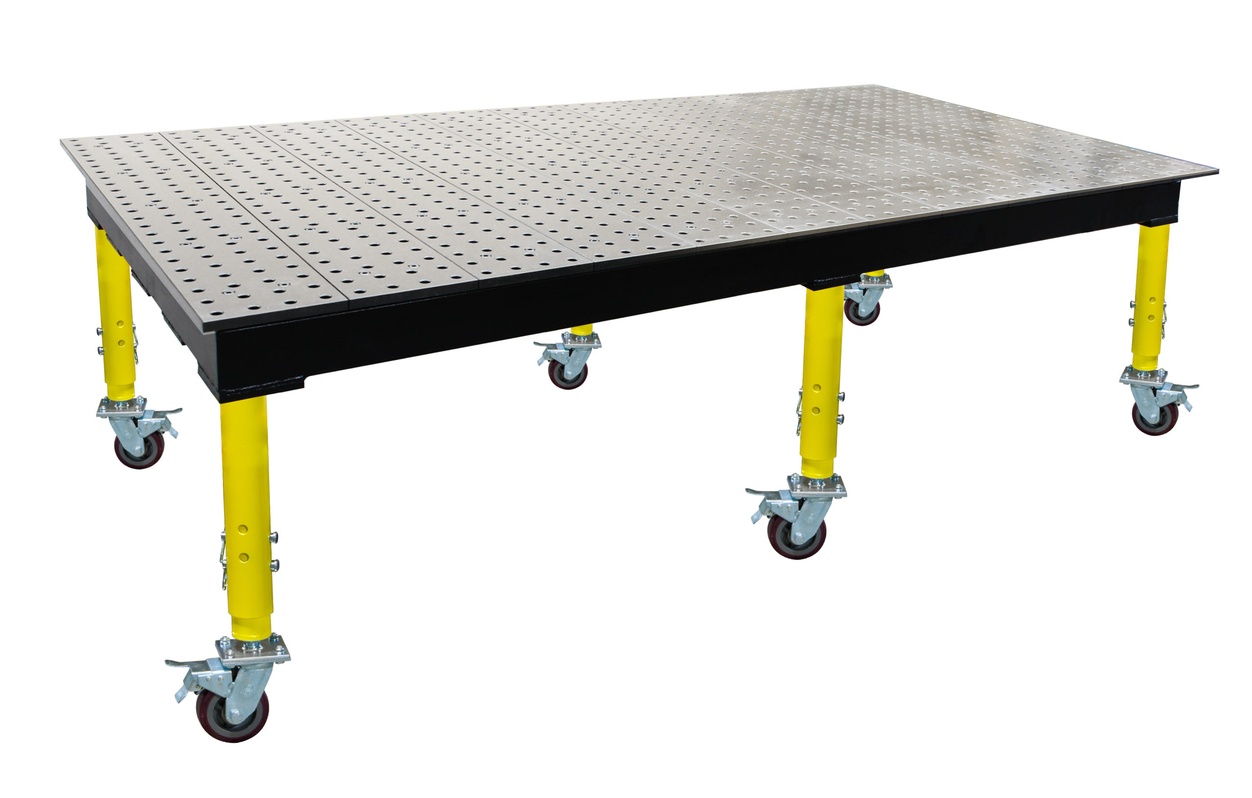table max pied à roulette 2550-1250 buildpro
