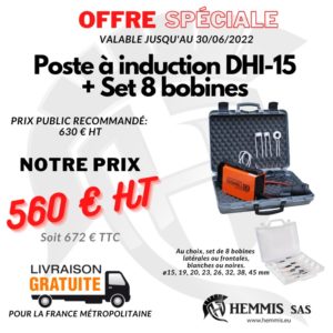 Offre spéciale DHI-15 + set 8 bobines