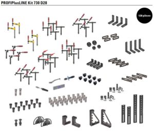 kit d'accessoires plus d28 730 demmeler