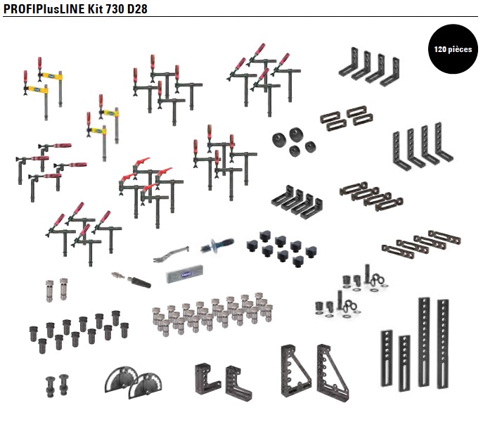 kit d'accessoires plus d28 730 demmeler