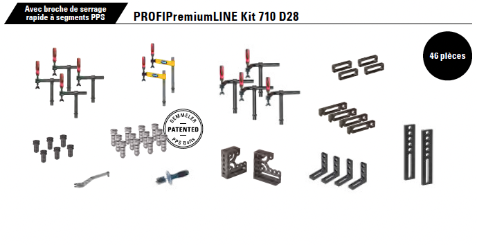 kit d'accessoires premium d28 710 demmeler